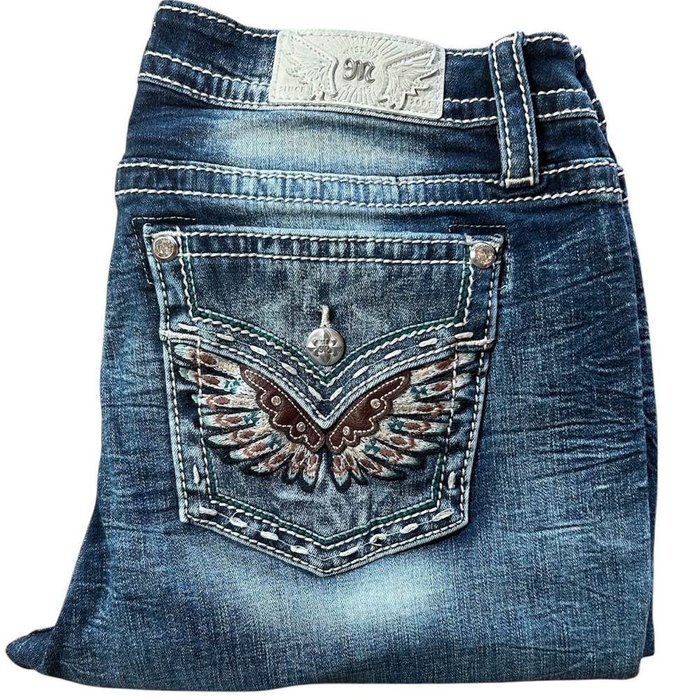 *** SOLD *** NWOT Miss Me Tribal Winged Rare Denim Jeans